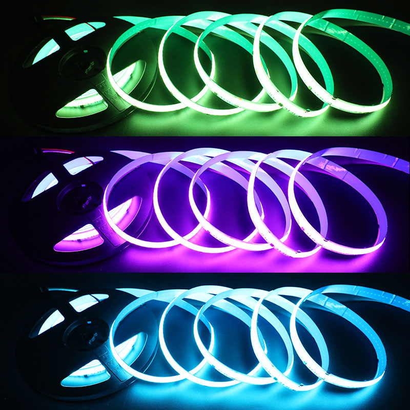 DC24V WS2805 RGB CCT Addressable COB LED Strip Breakpoint Resume DC24V WS2805 RGB CCT Addressable COB LED Strip Breakpoint Resume